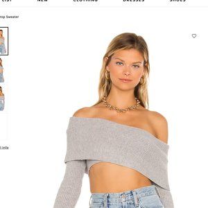 Revolve Superdown Lyla Crop Sweater